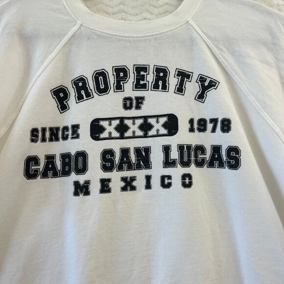 Grail Property of Cabo Sweatshirt Shirt Adult Extra Large Short Sleeve Crewneck - Picture 3 of 7
